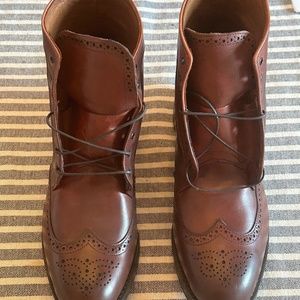 Allen Edmonds Oxblood Dalton  with Danite Sole -Sz 10.5 E - F2
